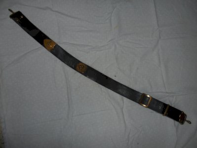 banderole de giberne de medecin francais 2 empire 