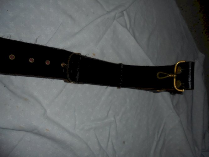 banderole de giberne de medecin francais 2 empire 