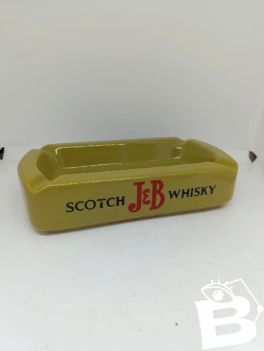 grand cendrier vide poche en ceramique italienne scotch JeB whisky en bon etat