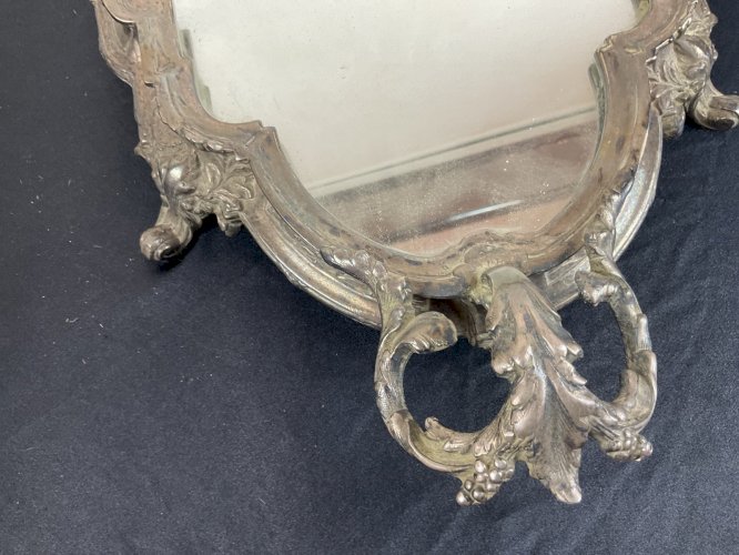 Grand centre de table surtout avec sa jardinière style Louis XVI ROCAILLE