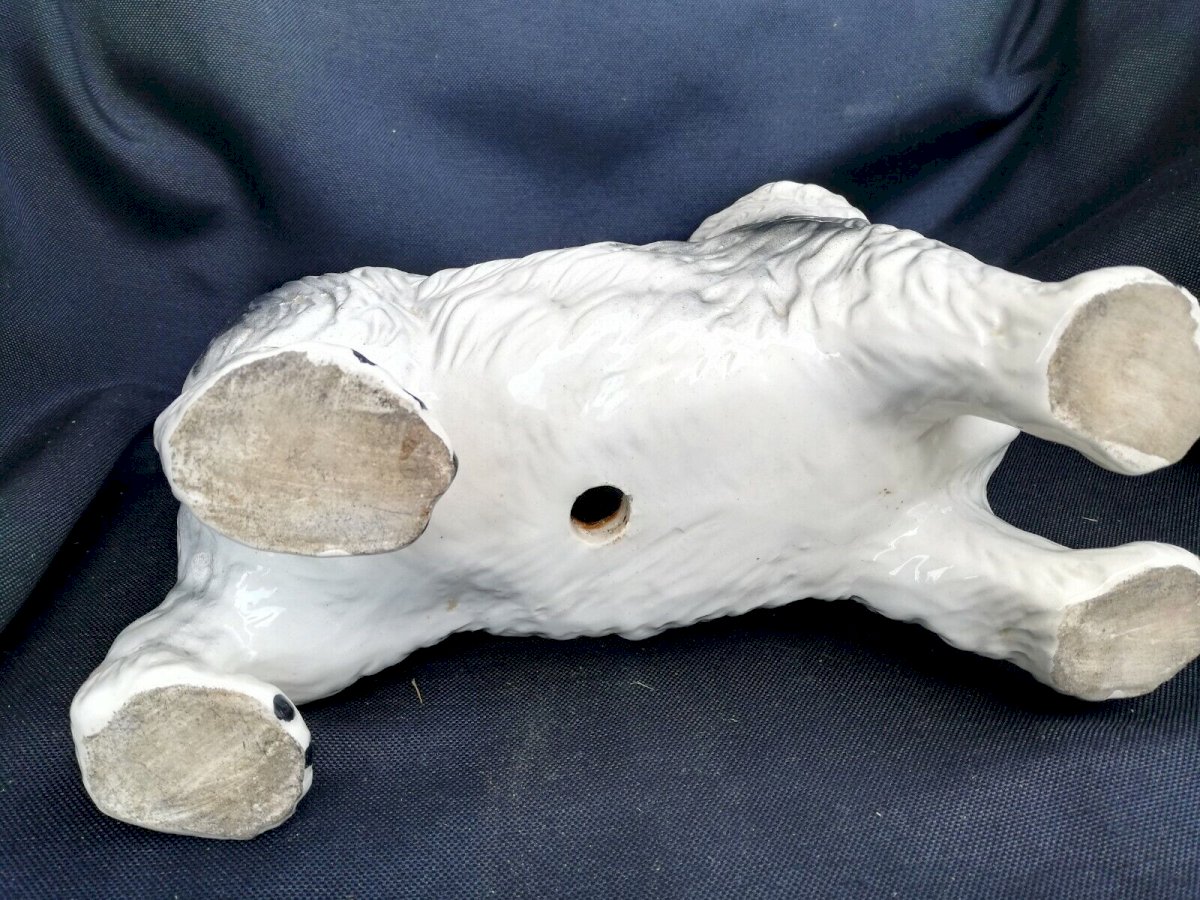 Tirelire Chien En Céramique à Décorer - Baker Ross, 11 Cm, Avec Bouchon Amovible, Pour Enfants
