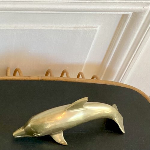 Grand dauphin en laiton