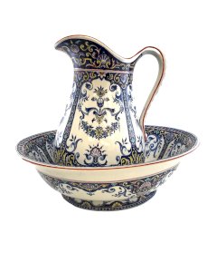 Grand ensemble de toilette “Rouen” Jules Vieillard Bordeaux – XIXᵉ siècle