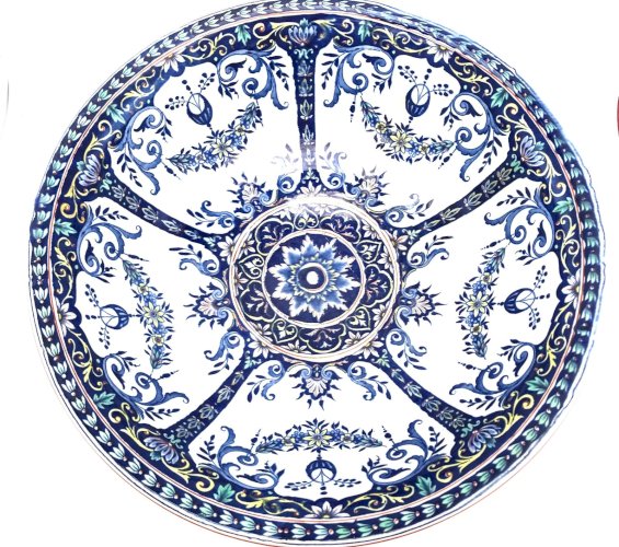 Grand ensemble de toilette “Rouen” Jules Vieillard Bordeaux – XIXᵉ siècle