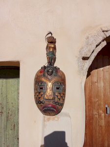 Large Indonesian mask