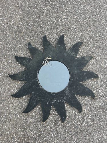 grand miroir soleil 80cm