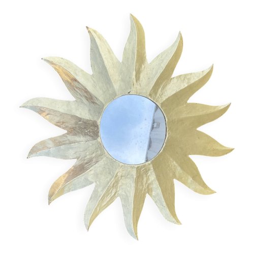 grand miroir soleil 80cm