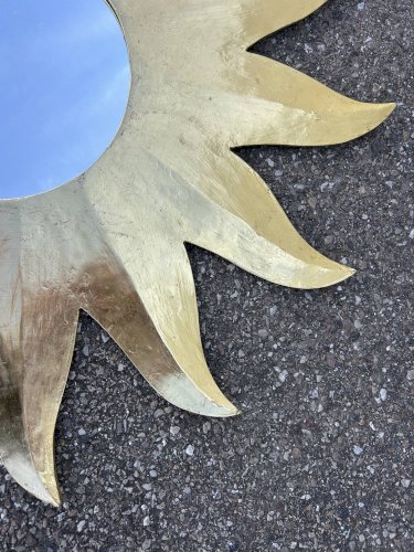 grand miroir soleil 80cm