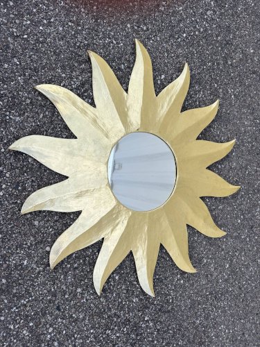 grand miroir soleil 80cm