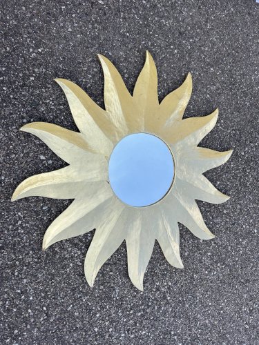 grand miroir soleil 80cm