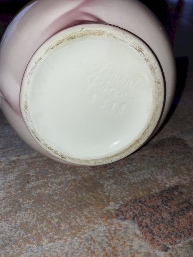 Grand pichet cochon en faïence – Saint-Clément France, état exceptionnel