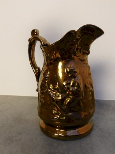 GRAND PICHET EN FAIENCE JERSEY N°2