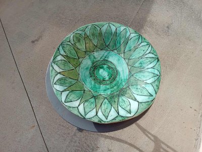 Grand plat décoratif d’Isabelle Verchuren