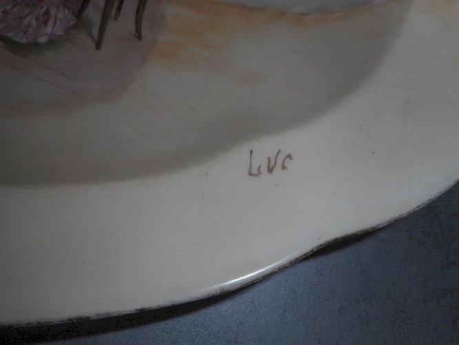 GRAND PLAT LIMOGES FRANCE