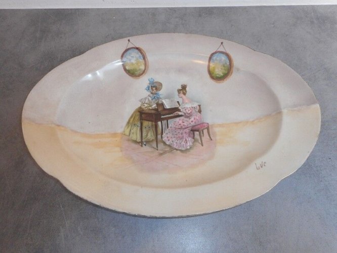 GRAND PLAT LIMOGES FRANCE