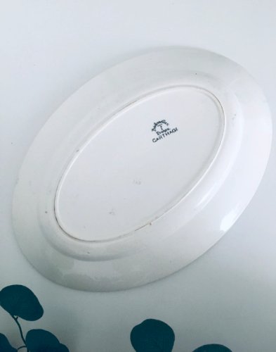 Grand Plat ovale ancien