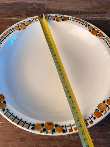 Grand plat Saint Amand Céranord modèle Cotentin