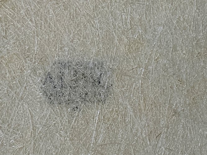 Grand plateau fibre de verre et bambou 1980