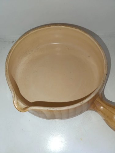 grand poelon decor faux bois style grandjean jourdan en bon etat