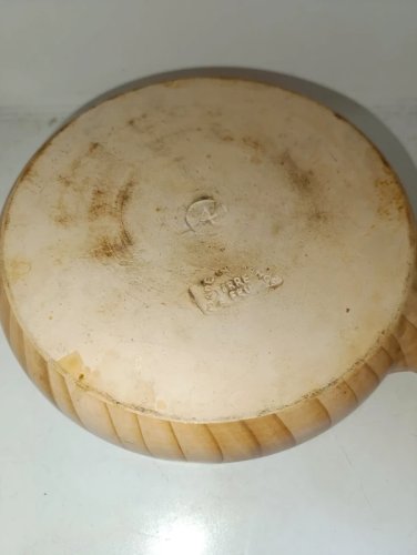 grand poelon decor faux bois style grandjean jourdan en bon etat