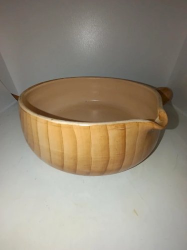 grand poelon decor faux bois style grandjean jourdan en bon etat