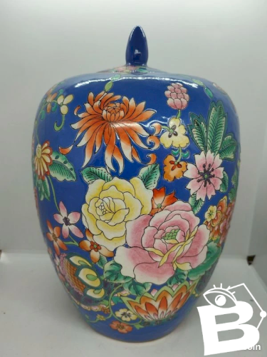 Grand pot à gingembre ou vase  dorigine asiatique en bon etat