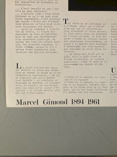 Grand Revue Affiche Nabuchodonosor 1970 N 10 Impression Multiple Marcel Gimond