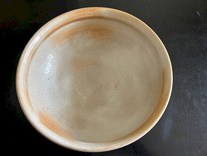 grand saladier en grés  Grés du Marais 