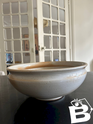 grand saladier en grés  Grés du Marais 