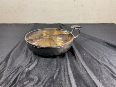 Grand Taste Vin en métal argenté serviteur compartiment apéritif