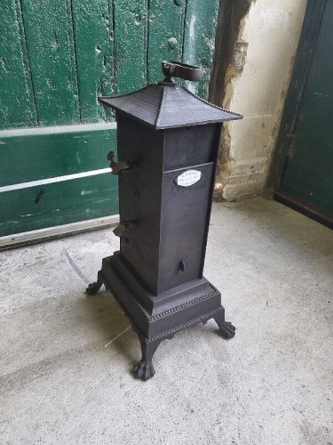 GRAND TOURNE BROCHE ANCIEN H. RIQUET HORLOGER DE LA VILLE DE PEZENAS N 4