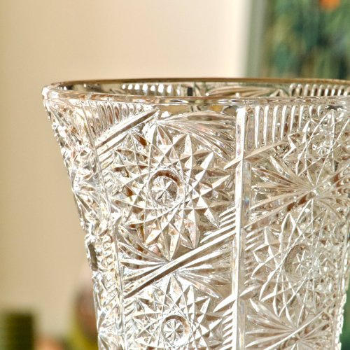 Grand vase ancien en cristal