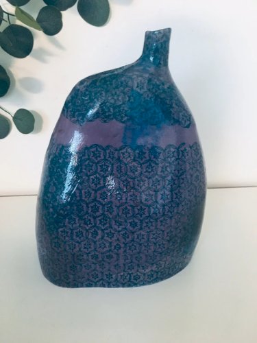 Grand vase artisanal