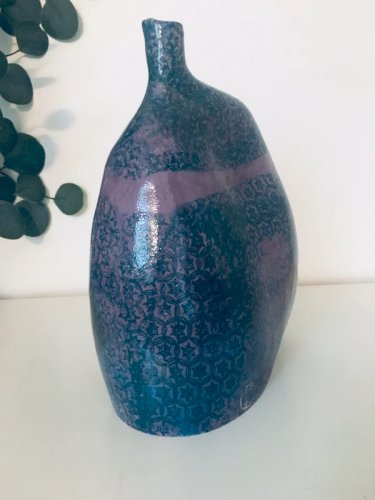 Grand vase artisanal