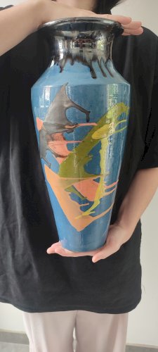 Grand vase céramique de 39 cm  Atelier Thomas BUXÓ (1970)