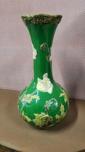 GRAND VASE EN BARBOTINE 682 T DE 40,7 CM DE HAUT