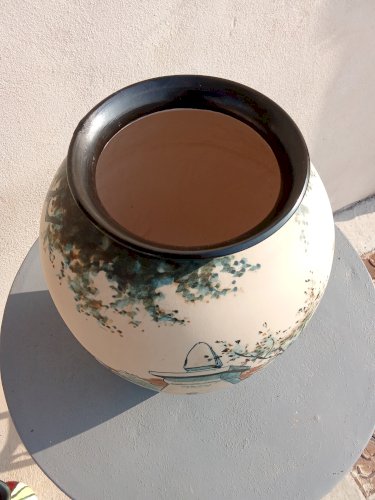  Grand vase en céramique basque de Ciboure