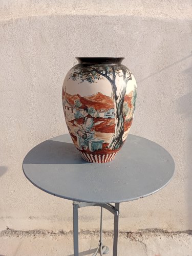  Grand vase en céramique basque de Ciboure
