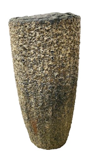 Grand vase en matière composite XX siècle