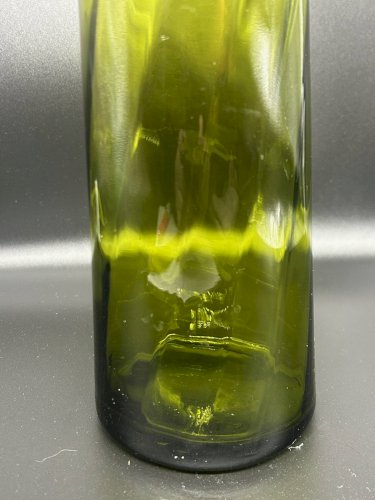 Grand vase en verre années 70