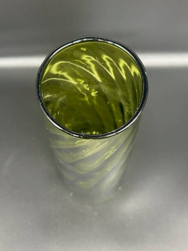 Grand vase en verre années 70