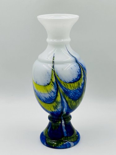 Grand vase en verre de Murano Carlo Moretti
