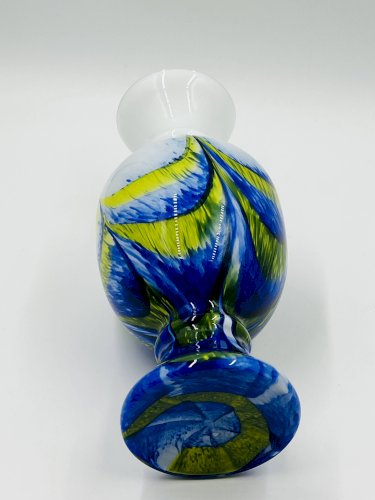 Grand vase en verre de Murano Carlo Moretti
