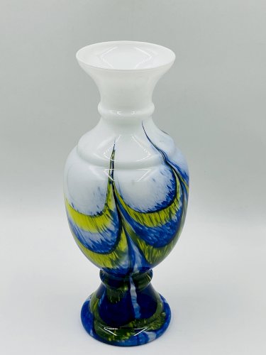Grand vase en verre de Murano Carlo Moretti