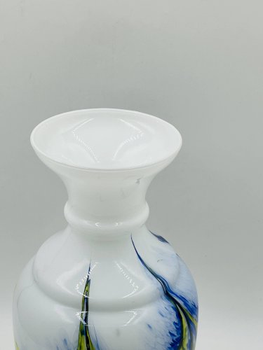 Grand vase en verre de Murano Carlo Moretti