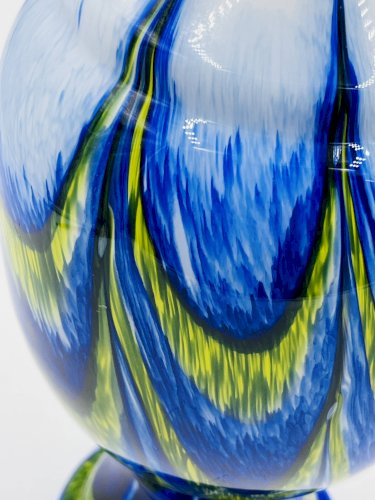 Grand vase en verre de Murano Carlo Moretti