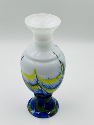 Grand vase en verre de Murano Carlo Moretti