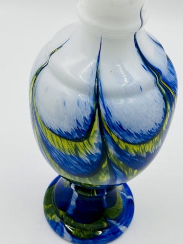Grand vase en verre de Murano Carlo Moretti