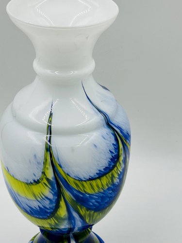 Grand vase en verre de Murano Carlo Moretti