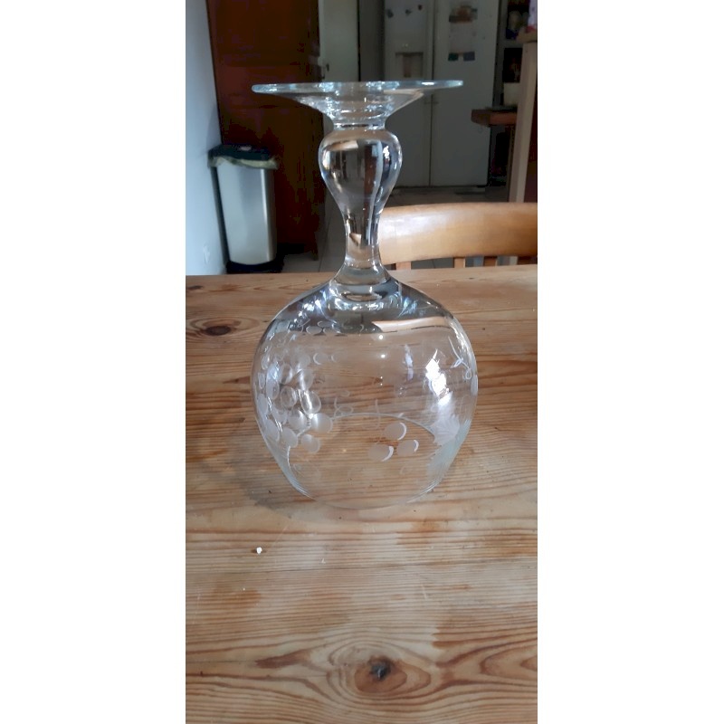 Verre à Vin Fleuri MacKenzie-Childs Motif Carreaux Courtois, Modèle 4